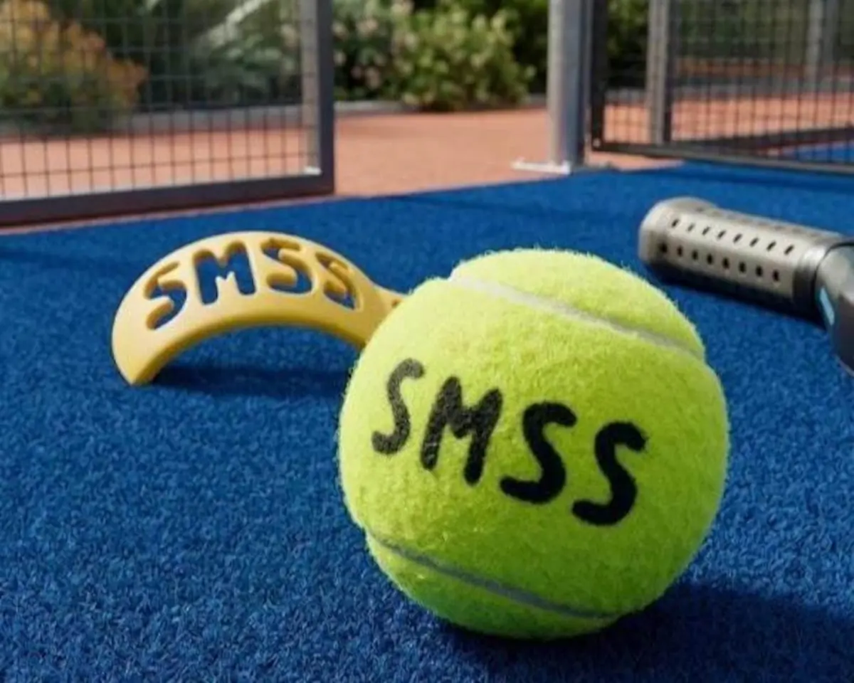 Padel Ball Stencil, photo 1