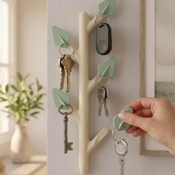 Scandi Tree Key Holder
