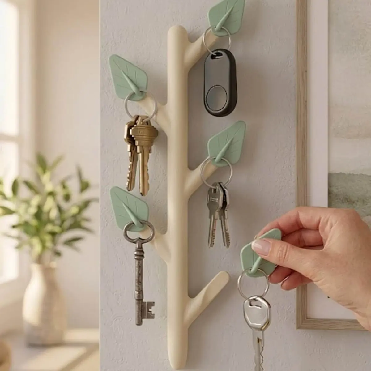 Scandi Tree Key Holder, photo 1