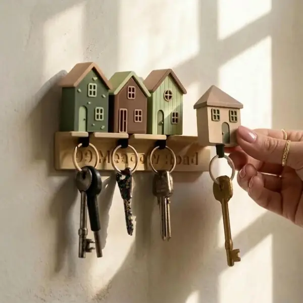 Street Name Key Holder