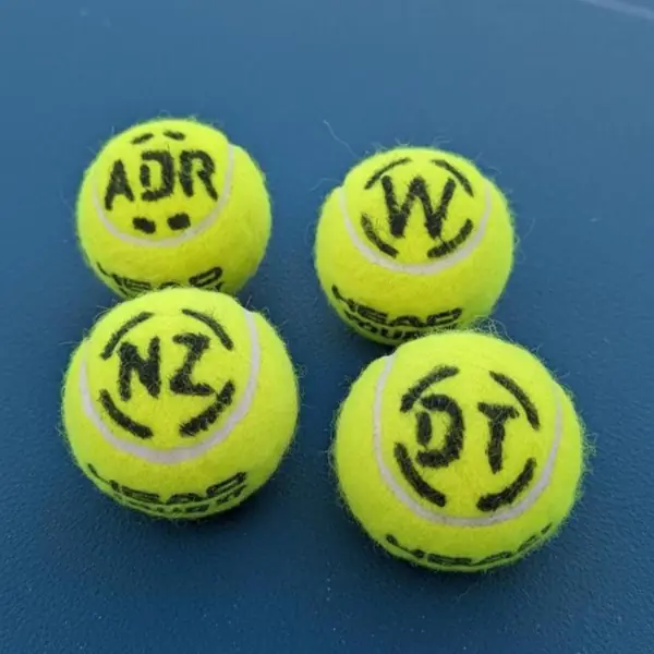 Tennis Ball Stencil